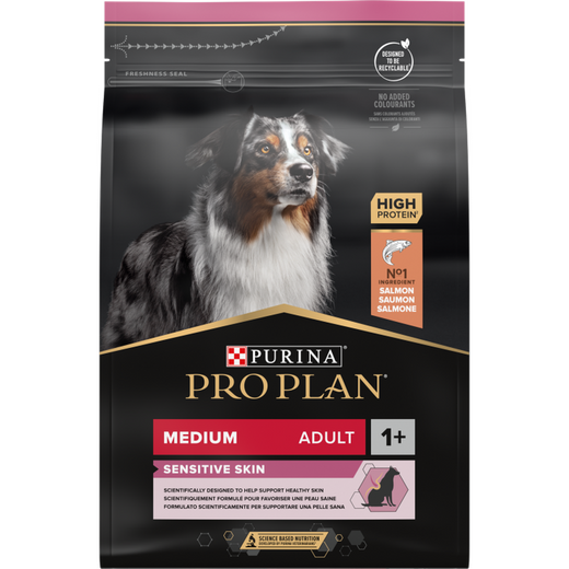 Medium Adult Sensitive Skin Riche en Saumon de Haute Qualité