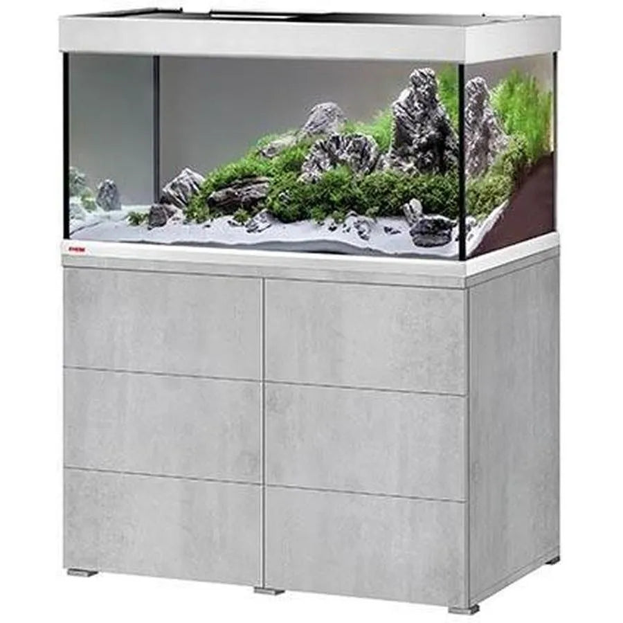 EHEIM Proxima 250 Classic LED Combi – Aquarium 250 L avec Meuble et Rampe LED 2x13,4W