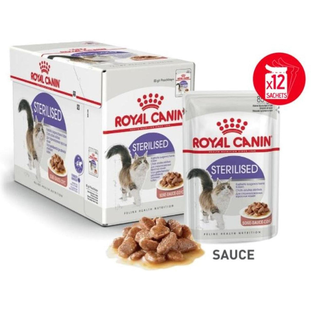 ROYAL CANIN Sterilised Sauce 12x85g