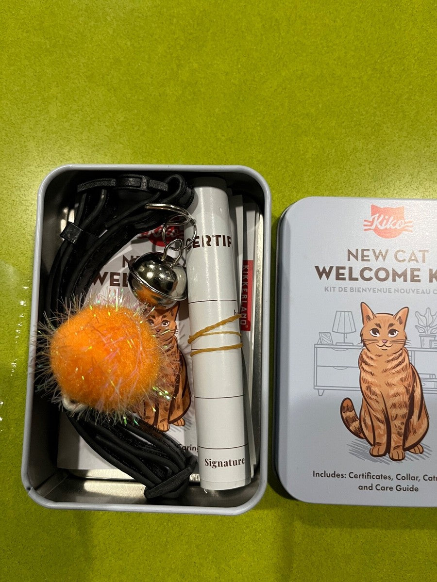 KIKKERLAND Kiko New Cat Welcome Kit Kit d'accueil pour chaton