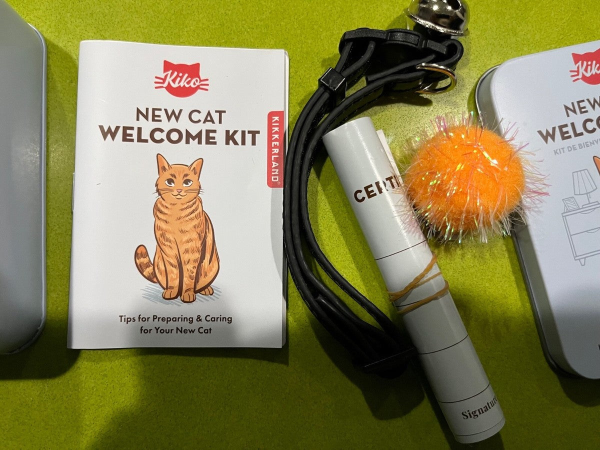 KIKKERLAND Kiko New Cat Welcome Kit Kit d'accueil pour chaton
