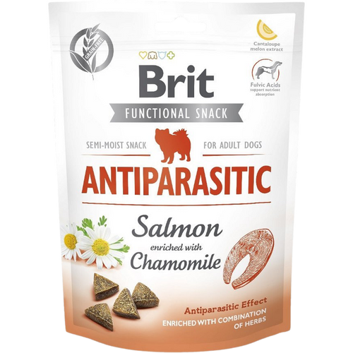 BRIT Care Dog Functional Snack Antiparasitic Saumon 150g