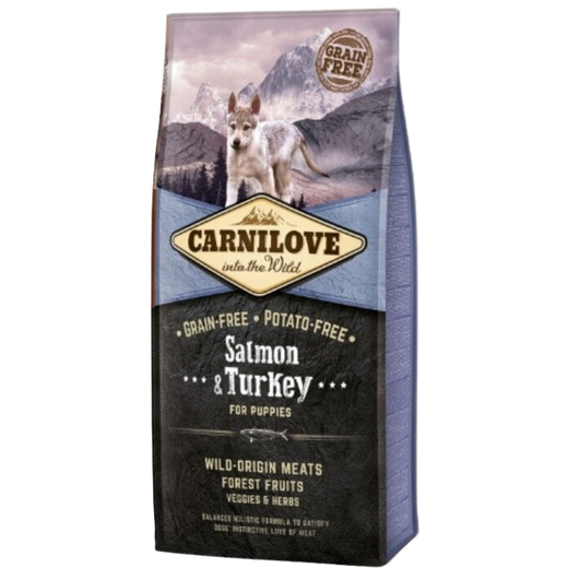 Carnilove chiot saumon dinde 12KG