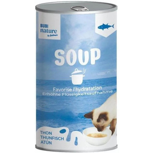 BUBI NATURE Soupe au Thon 135g – Pâtée Humide Complémentaire pour Chat