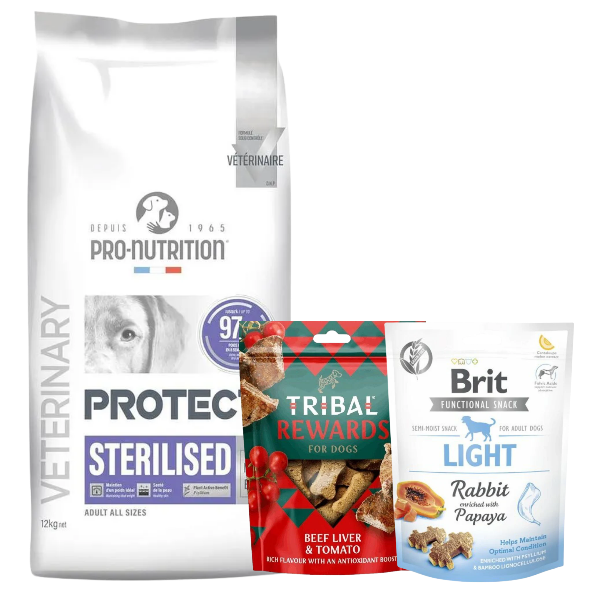Malin bundle protect sterilized - Le pack chien stérilisé