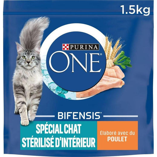 Spécial Chat Stérilisé d'Intérieur Poulet et Céréales Complètes