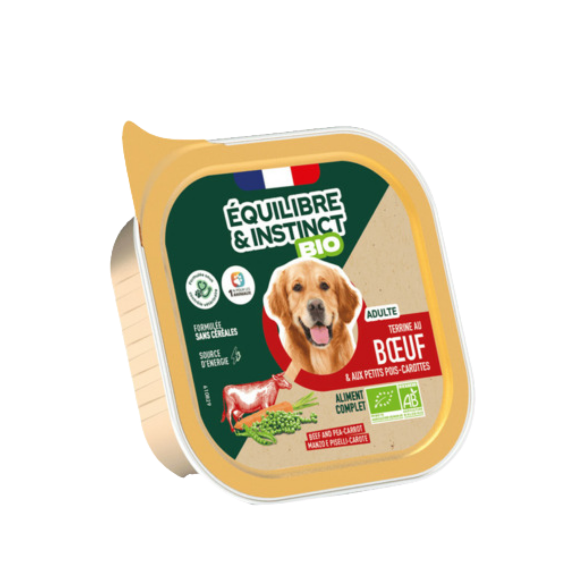 Terrine boeuf equilibre & instinct 300G
