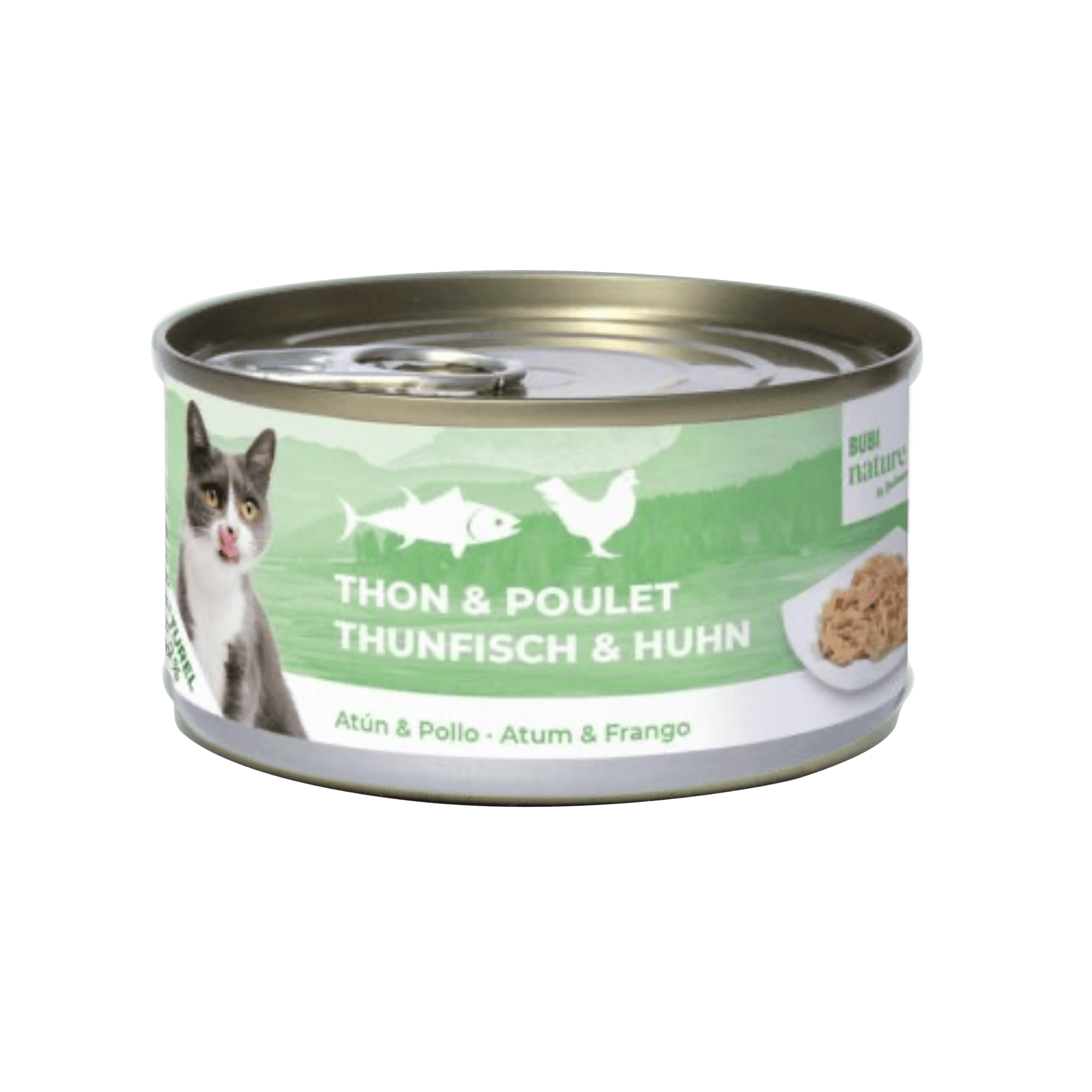 Bubi nature thon poulet -70G