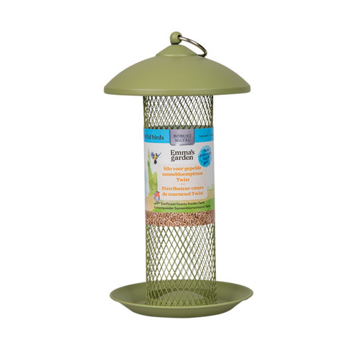 Distributeur Métal Coeurs de Tournesol