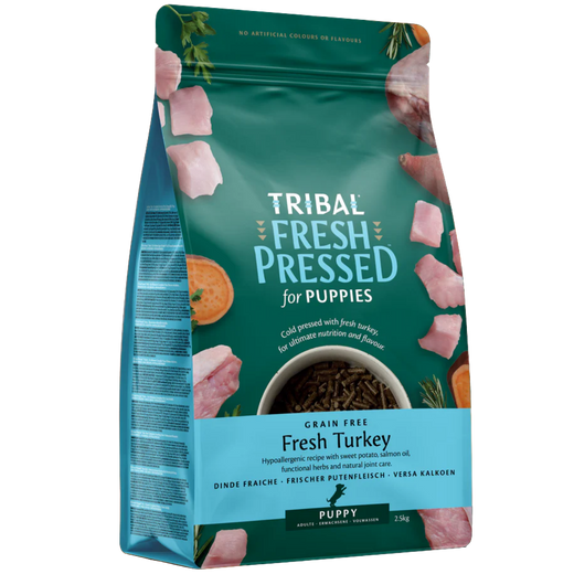 Tribal fresh pressed chiot dinde 5KG
