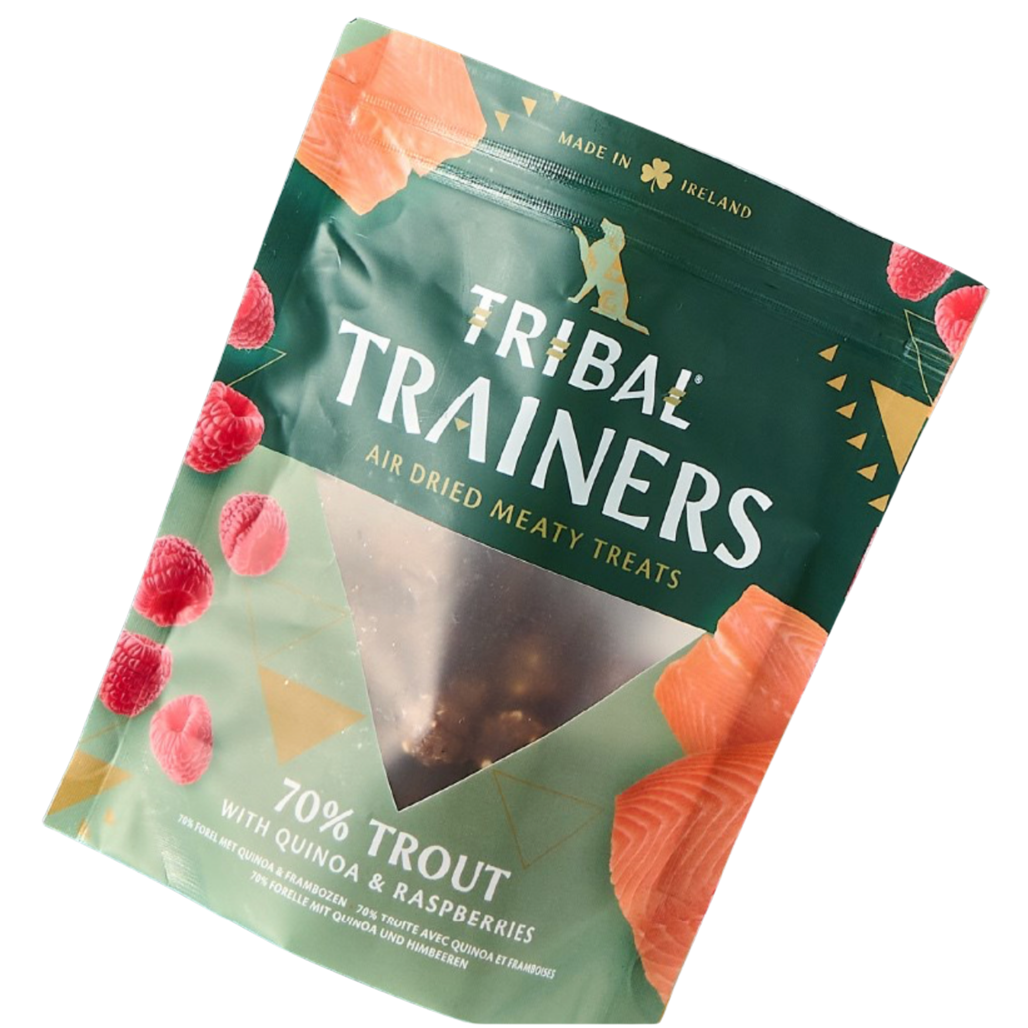 Tribal trainer truite framboise