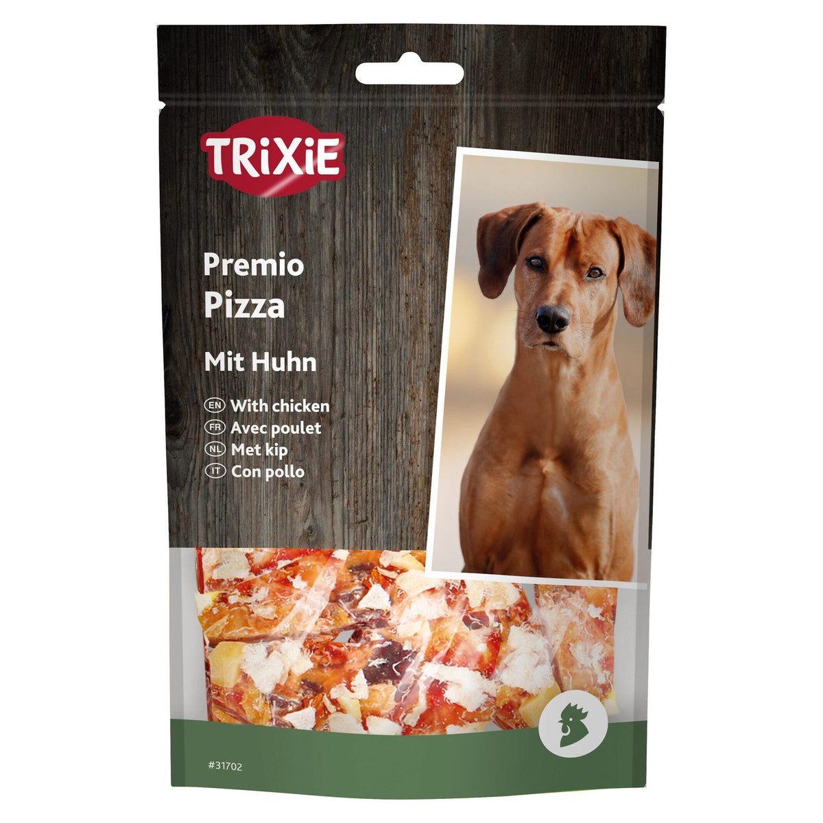 TRIXIE Premio Pizza au Poulet Friandises pour Chien 100g