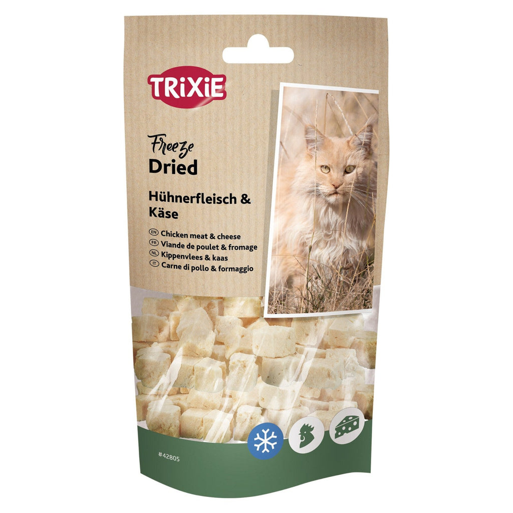TRIXIE Premio Freeze Dried Poulet et Fromage Friandises Lyophilisées pour Chat 25g