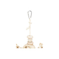 FLAMINGO Jouet Naturel Feuille Bananier Bois Luffa TRX58997 42 cm pour Oiseaux