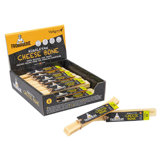 VADIGRAN Fromagerie Cheese Bone XS Os au Fromage à Mâcher pour Petit Chien 27g