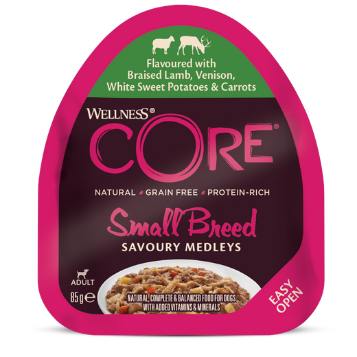 WellnessCore agneau cerf 85G