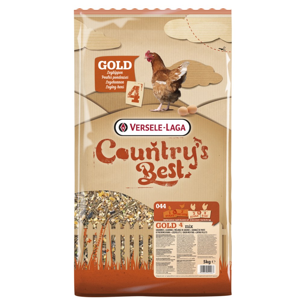 VERSELE-LAGA Country's Best Gold 4 Mix Mélange de Graines pour Poules Pondeuses 5kg