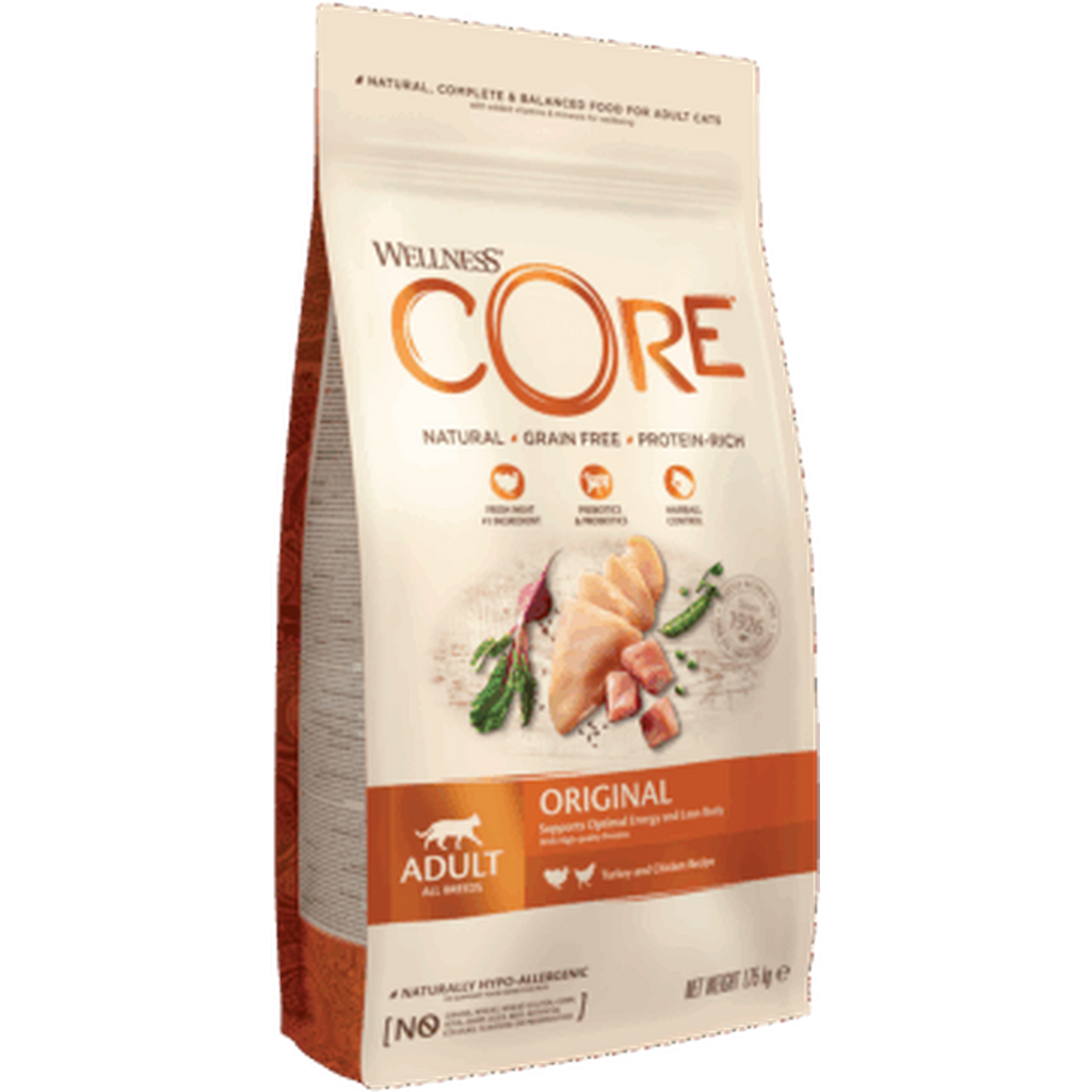 WELLNESS CORE Original Croquettes Chat Dinde Poulet