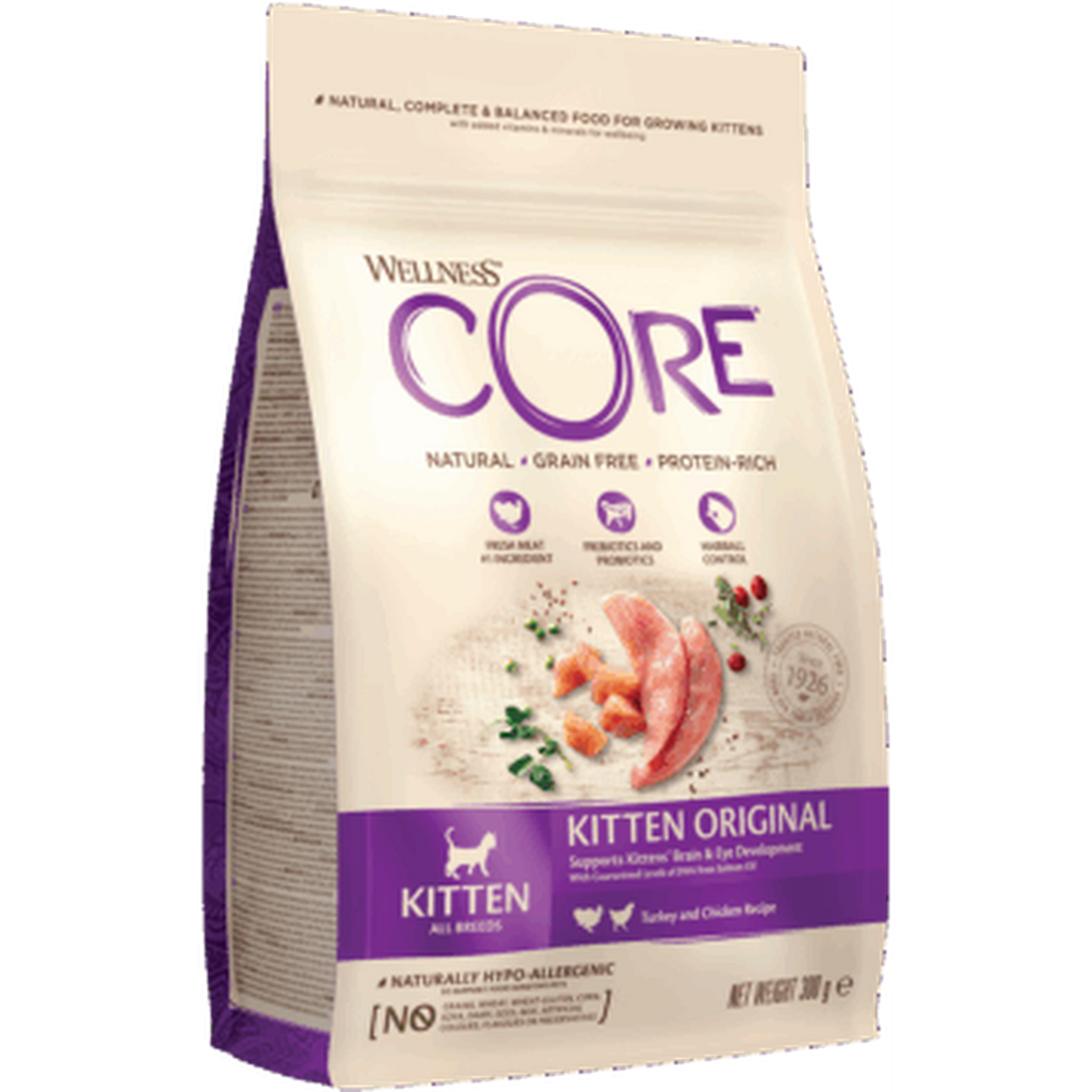 WELLNESS CORE Chaton Croquettes Dinde Poulet