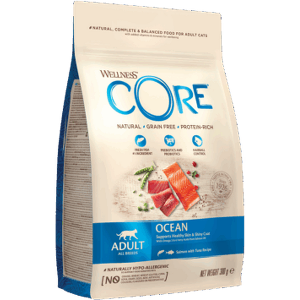 WELLNESS CORE Chat Croquettes Ocean Saumon & Thon