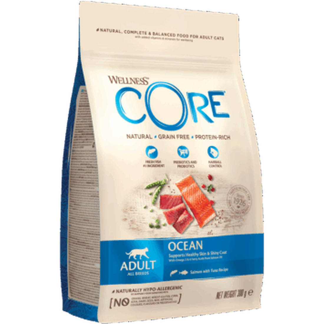 WELLNESS CORE Chat Croquettes Ocean Saumon & Thon