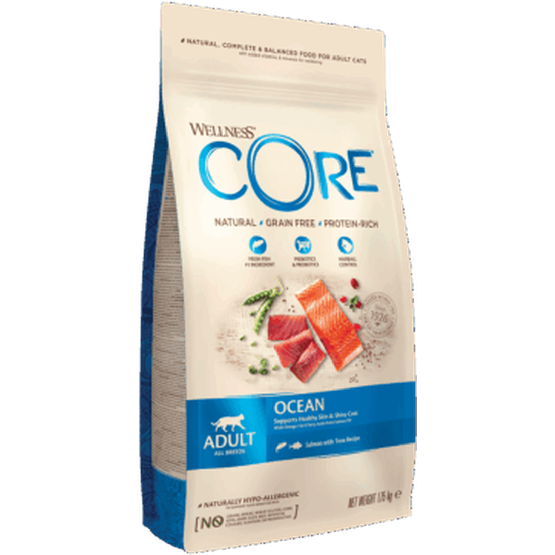 WELLNESS CORE Chat Croquettes Ocean Saumon & Thon