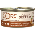 WELLNESS CORE Signature Selects Nourriture humide pour chat Poulet Dinde 79g