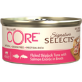 WELLNESS CORE Signature Selects Nourriture Humide pour Chat Thon Saumon 79g