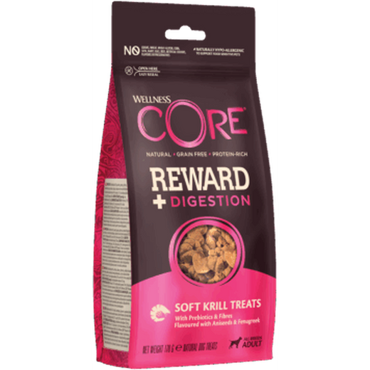 WELLNESS CORE Chien Treats En-cas Krill 170g