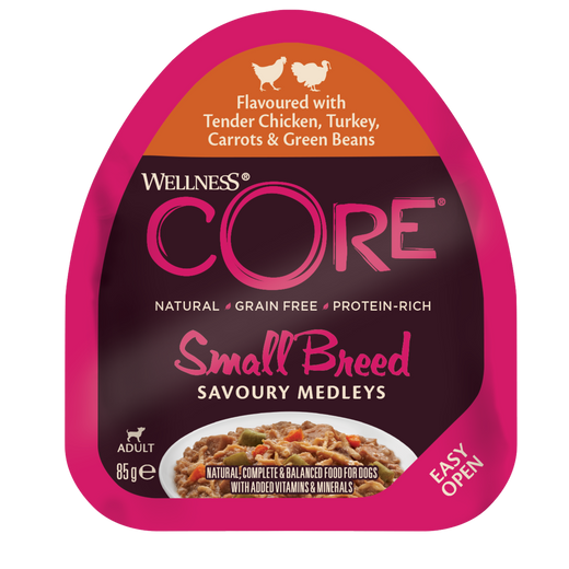 WellnessCore dinde carotte 85G