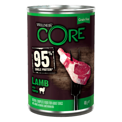 WELLNESS CORE 95% Agneau et Potiron 400g