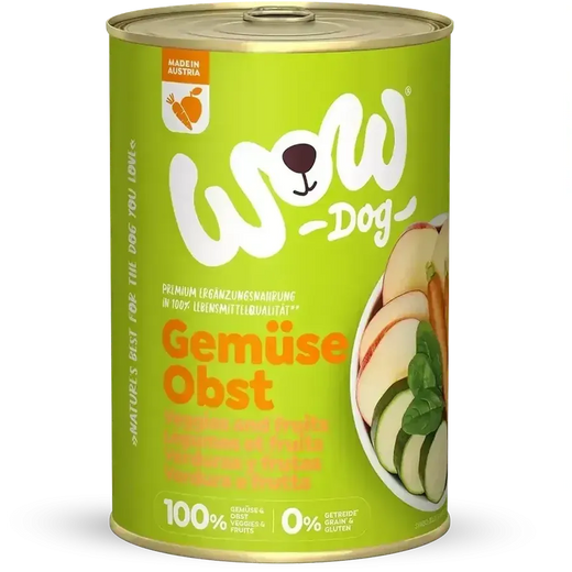 Wow 100% légumes & fruits 400g