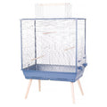 ZOLUX Neolife 80 Cage sur Pieds pour Perruches 81x48x130cm Bleu